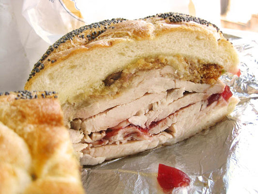 Grilled Turkey, Brie & Cranberry Sandwich Recipe